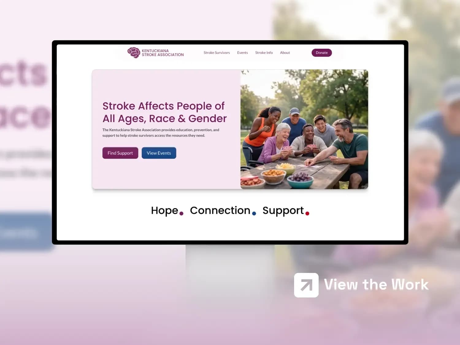 Kentuckiana Stroke Association Website Preview Card