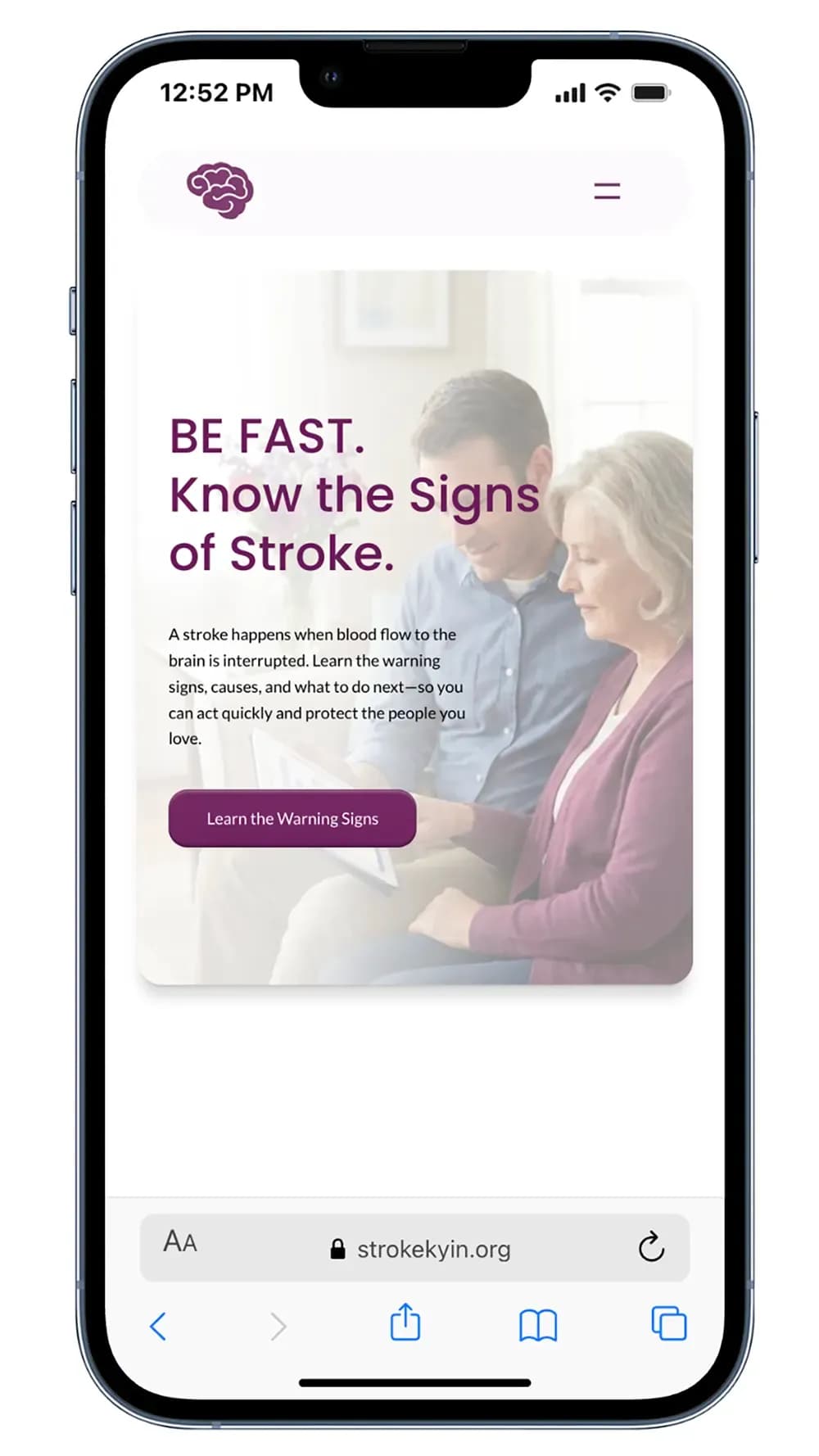 Kentuckiana Stroke Rocket Web Studio Case Study