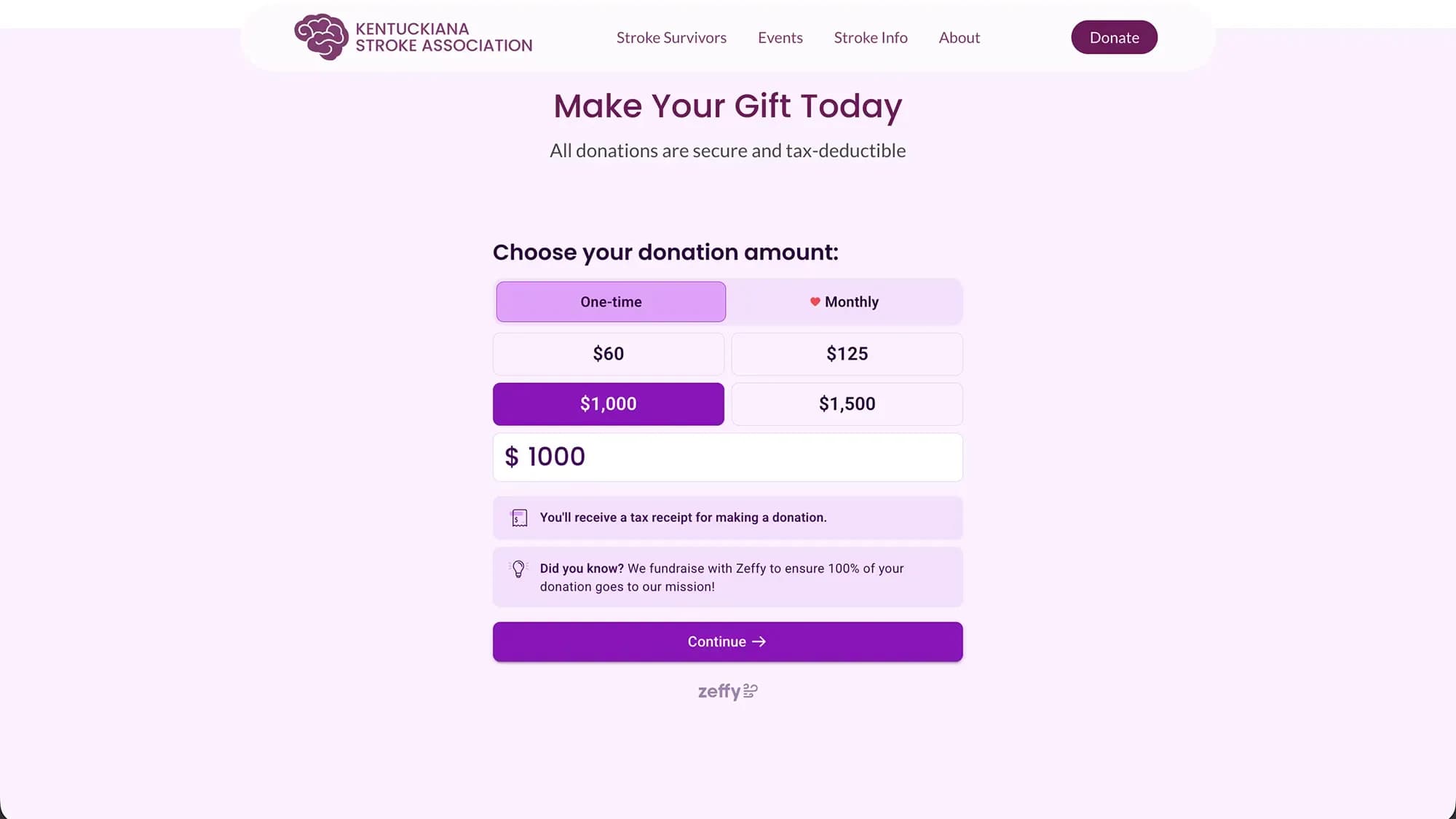 Kentuckiana Stroke Rocket Web Studio Case Study